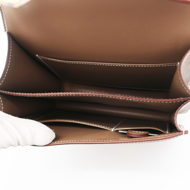 Unused Hermes Constance Mini 18 Epson Etoupe Gold Hardware Shoulder