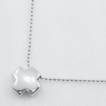 Tiffany & Co Roman Cross Ball Chain Silver 925 Ladies 13.9g Necklace