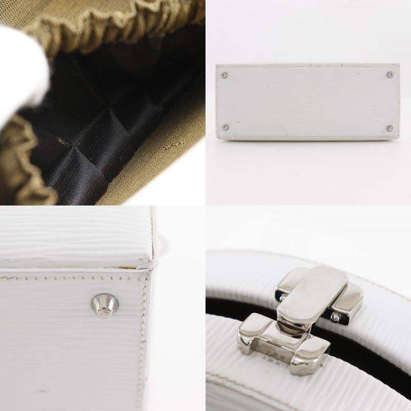 Fendi 2WAY Shoulder Vintage Calf White Women's Handbag