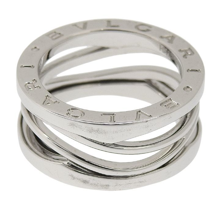 Bvlgari Bulgari B-zero1 Legend Ring 18K White Gold 750 White Gold #50 B-zero1