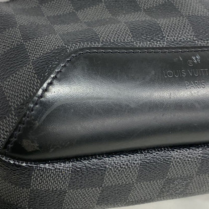 Louis Vuitton Body Bag Damier Graphite Avenues Ring Bag N41719 Black Men's