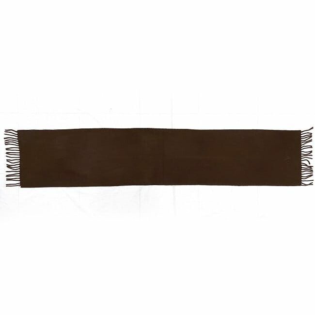 Fendi Scarf Ec21941 Brown Cleaned Wool