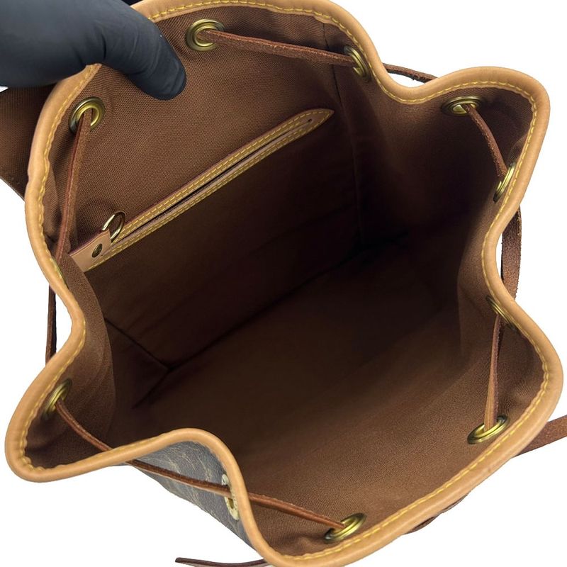 Louis Vuitton Rucksack Backpack Sac Montsourismm M51136 Monogram Gold Hardware