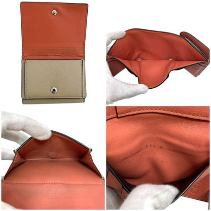 Loewe Trifold Wallet Trifold Wallet Beige Brown