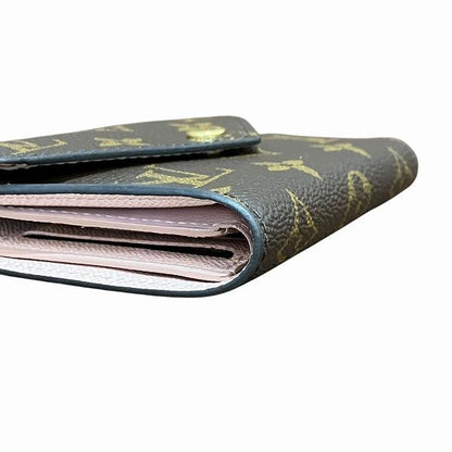 Louis Vuitton Monogram Portefeuille Victorine M62360 Bifold Wallet For Women