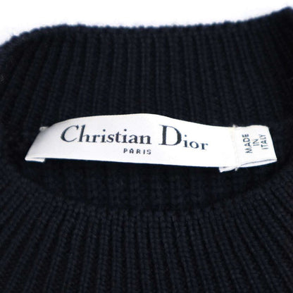 Christian Dior Wool Knit Dress 5a24619am531 Navy 40
