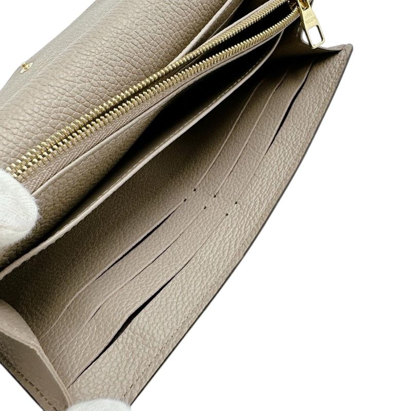 Louis Vuitton M81049 Monogram Empreinte Flap Long Wallet Portefeuille-sarah