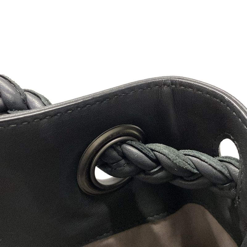 Bottega Veneta Julie Tote Bag Black Leather