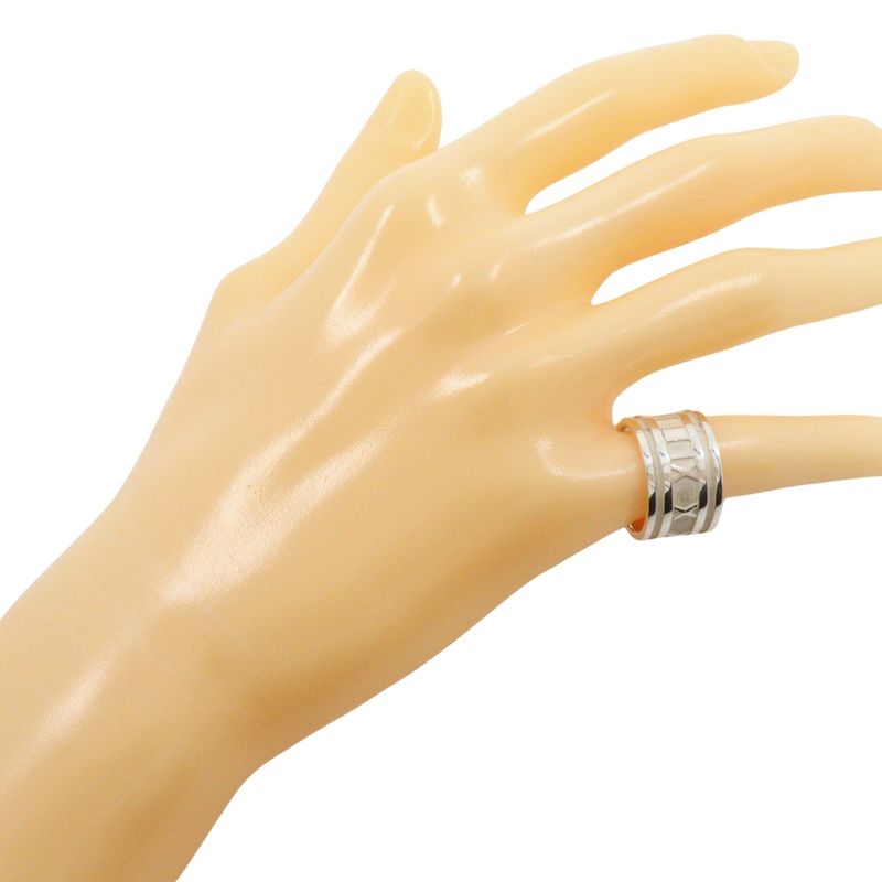 [tiffany & Co] Tiffany & Co Atlas Silver 925 Size 11 Ladies 9.8g Ring