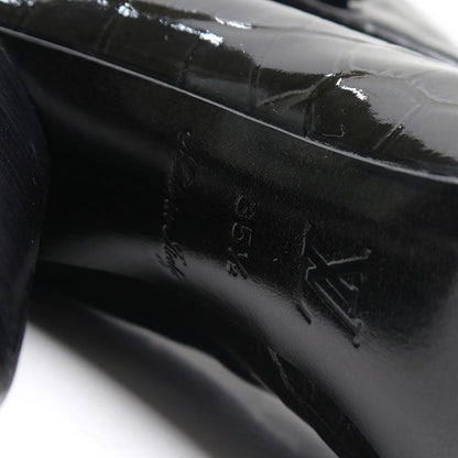 Louis Vuitton LV Short Boots In Croc Shape Stamped 35.5 Black