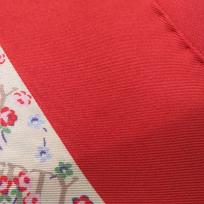 Gucci X Liberty Flower Print Silk Beige Red Scarf 1126 Gucci