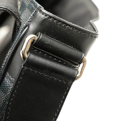 Louis Vuitton Damier Graphite District PM Crossbody Shoulder Bag N41028 Black