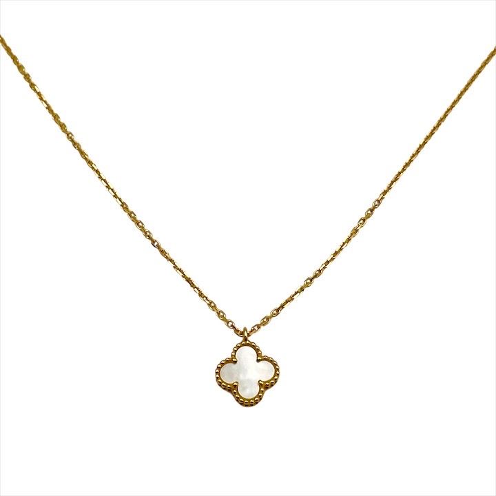 Van Cleef & Arpels Sweet Alhambra Shell Mother of Pearl 750 Necklace
