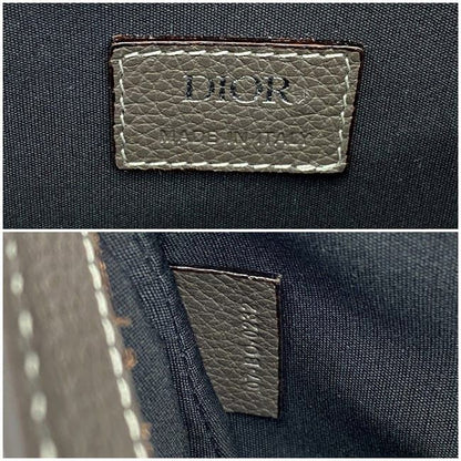 Christian Dior Shoulder Bag Brown Saddle 1