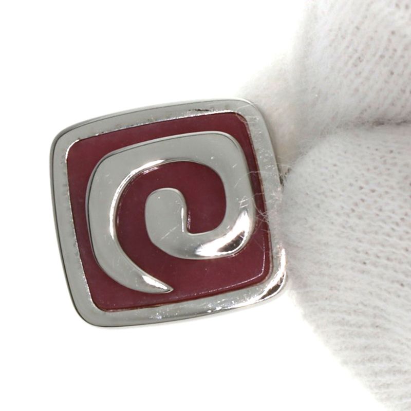 Bvlgari Bulgari Lord Ride Charm Pendant Top 18K White Gold Ladies