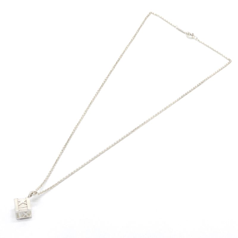 Tiffany & Co Tiffany & Co Atlas Cube Pendant Necklace Star Ring Silver Sv925