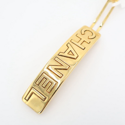 Chanel Logo Barrette Metal