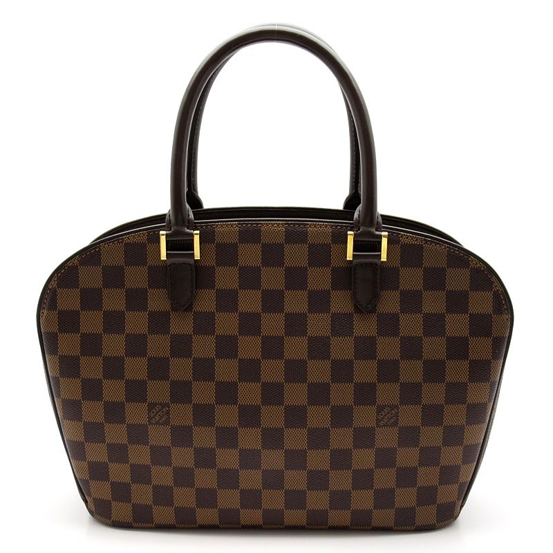 Louis Vuitton Sarria Orizontal N51282 Damier Ladies Handbag Brown Excellent