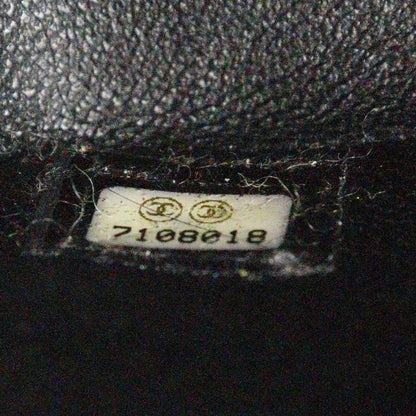 Chanel Mini Chain Shoulder Matelasse Satin Black Ladies Shoulder Bag