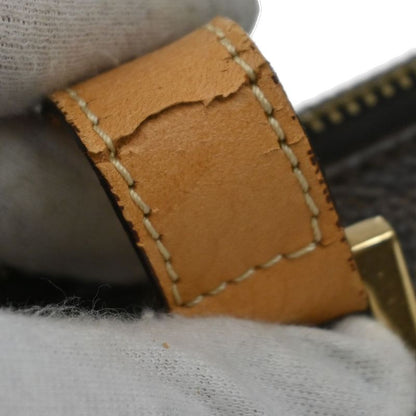 Celine Shoulder Tote Bag PVC Leather Brown 69ka948