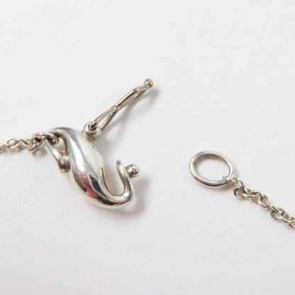 Tiffany & Co Elsa Peretti Seahorse Necklace Sv925 Silver With Box