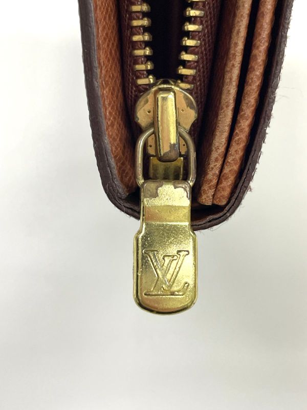 Louis Vuitton Monogram Porte Monet Vieux Trésor M61730 Foldable Wallet L-shaped