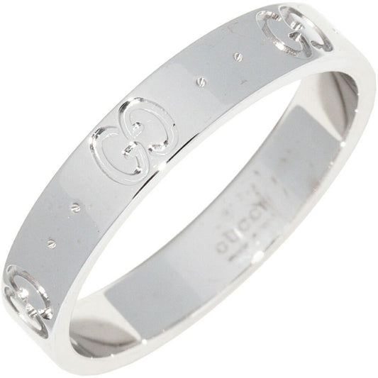 Gucci Rings 18K White Gold Iconic Ring