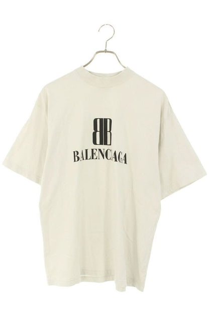Balenciaga 764235 Tsvu4 BB Logo Medium Fit T-shirt Men's XXS