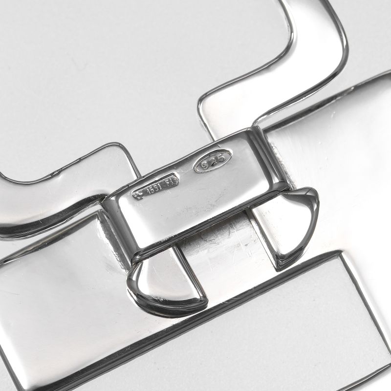 Gucci G Logo Silver 925 Unisex Key Holder