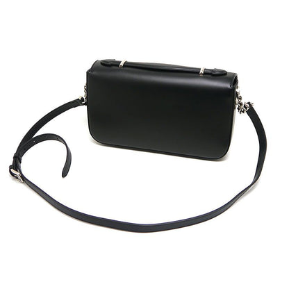 Gucci Petite GG Leather 2WAY Handbag 739721 Crossbody Black