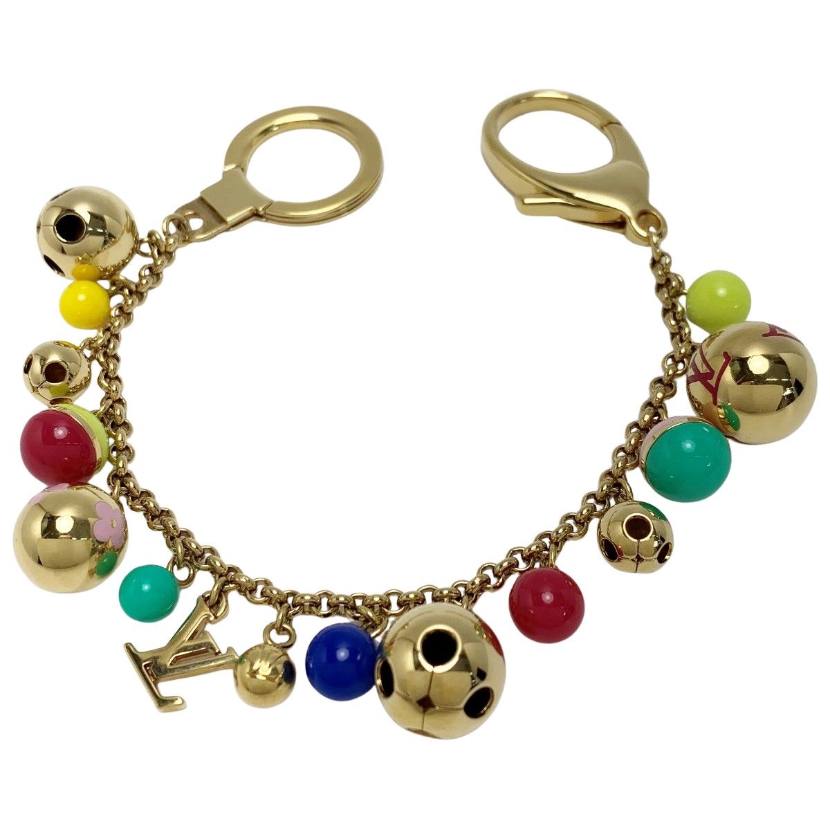 Louis Vuitton Porte Cress Ienne Grulot Bell Motif M62226 Key Holder Charm