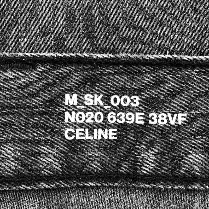 Celine | 2020aw | Eddie Period M_sk_003 Skinny Black Denim Pants | 29 | Black |