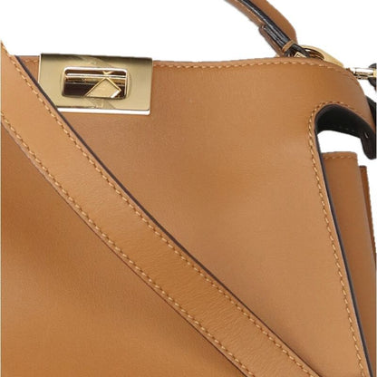 Fendi 8bn302 Peekaboo - 2wayleather Shoulder Bag Women