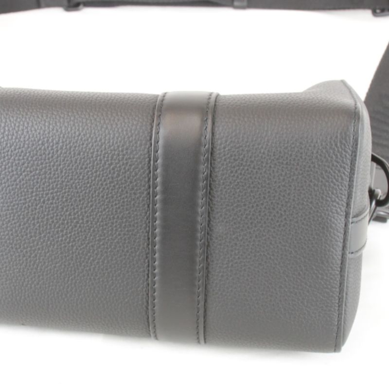 Louis Vuitton Aerogram City Keepall M59255 Shoulder Bag Leather Black