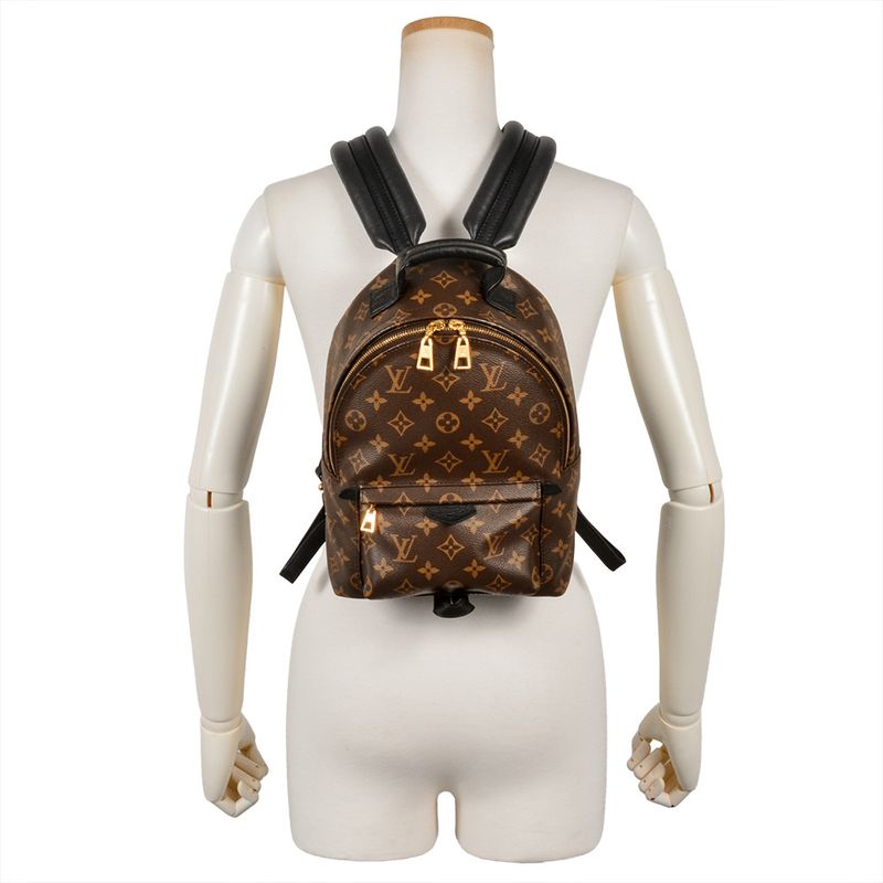 Louis Vuitton Palm Springs Backpack PM Backpack Monogram Canvas M44871 Brown