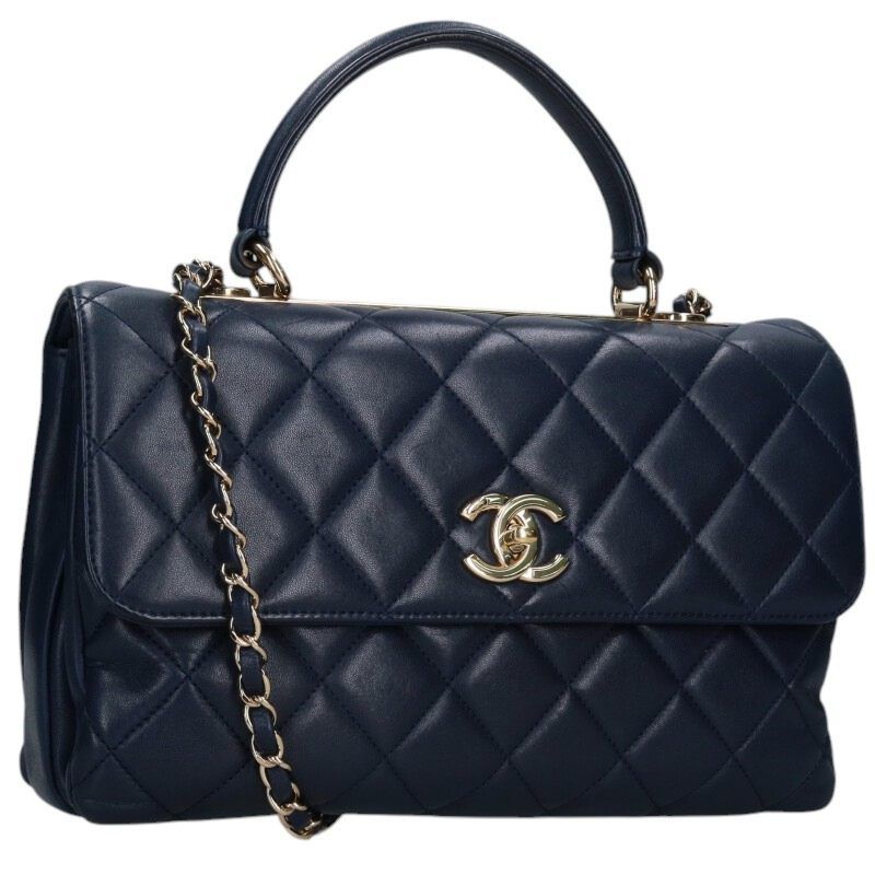 Chanel Trendy CC Matelasse W Flap Chain Shoulder Bag Women