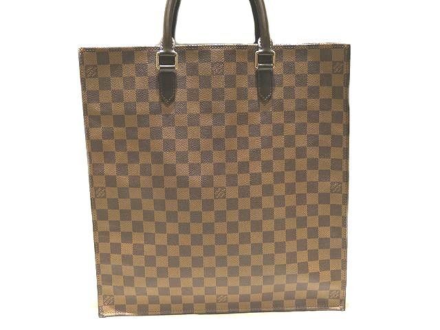Louis Vuitton Tote Bag N51140 Sac Pla Damier Handbag Business Commuter Brown
