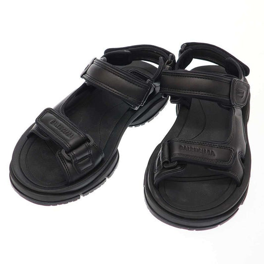 Balenciaga Tourist Faye Cles Zaar Sandal 738613 Black 39