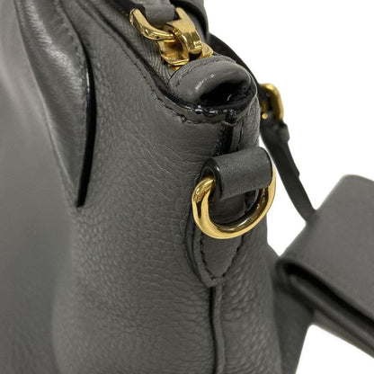 Prada Handbag - 1ba111 Dark Grey Leather