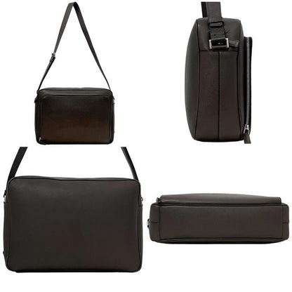 Prada Messenger Bag Brown Shoulder Bag Excellent Condition Saffiano