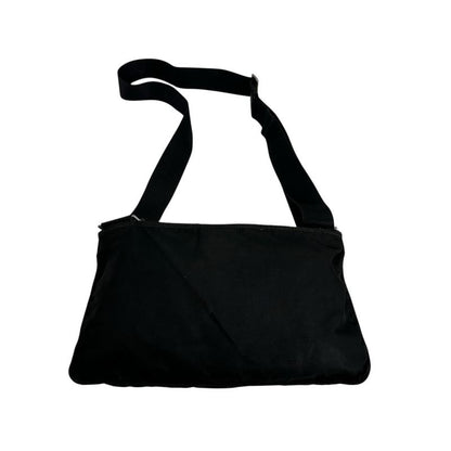 Prada Body Bag Triangle Logo Shoulder Bag Prada Black