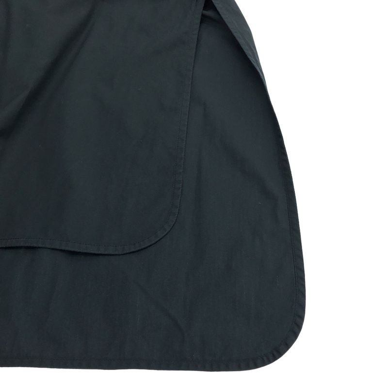 Celine - Phoebe Period Shoulder Zip Slit Blouse - 36 - Black - Women's