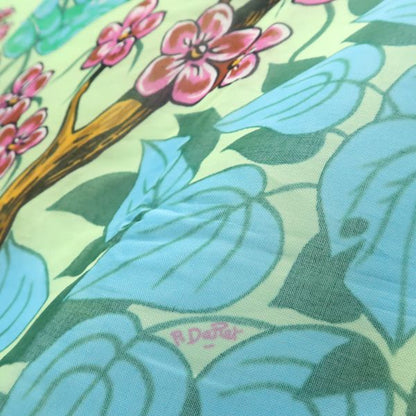 Hermes Pareo Large Shawl 100% Cotton Jungle Leopard Panther Hermes