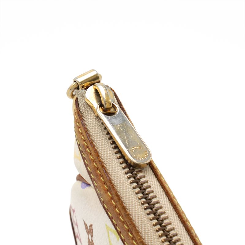 Louis Vuitton Monogram Multicolor Pochette Mira MM Chain Accessoire Pouch