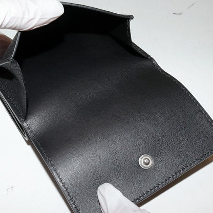 Bottega Veneta Tiny Wallet With Coin Purse Black Calf Leather 609285 Vcp51 8803