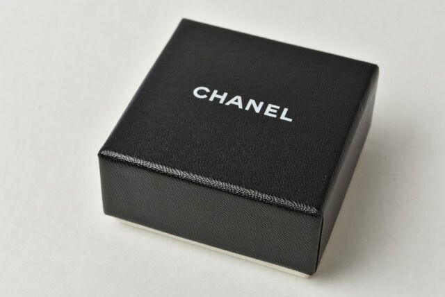 Chanel Necklace Pendant Chanel Coco Mark CC Coral Orange Silver