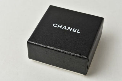 Chanel Necklace Pendant Chanel Coco Mark CC Coral Orange Silver