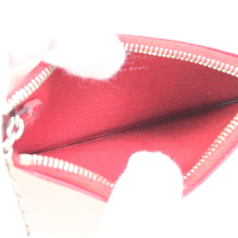 Louis Vuitton Key Case Coin Case Epi Red Pochette Cles M6380e 68sj341