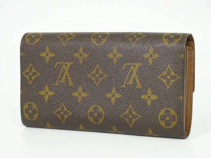Authentic Louis Vuitton LV Old Shape Portefeuille Sarah Monogram Long Wallet
