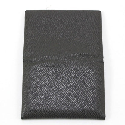 Hermes Vaux Epson Calvi Duo Business Card Holder U Fm010 PM Gray